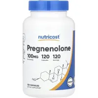 Nutricost , pregnenolon, 100 mg, 120 kapslar