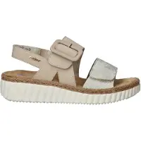 Rieker Sandal nude / guld / silver