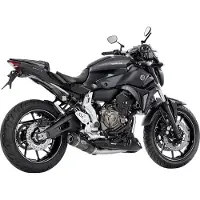 Shark Auspuff STREETGP K/A 2-1 CB MT-07,14–CARBON,M.KAT,2-1