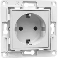 Shelly Wall Socket EU - white Vägguttag