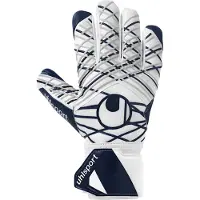 Uhlsport Målvaktshandske Supersoft HN - Vit/Navy/Silver, storlek 7
