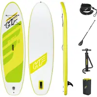 Bestway 65340, Paddelbräda (SUP -- Stand Up Paddle board), 120 kg, Kartong med fyrfärgstryck, ATTENTION!NO PROTECTION AGAINST DROWNING! SWIMMERS ONLY!, 3050 mm, 10,4 kg