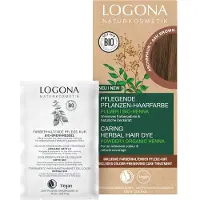 Logona Nourishing plant-based hair dye Powder Ash brown Hårfärg 100 g