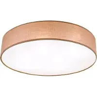 Orion Taklampa Ufo, dimbar, Brun / rost, Vardagsrum / matsal, Textil / tyger / siden, Modern, Taklampa