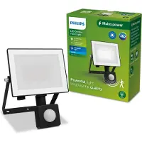 Philips Lois 929004642301 LED-utomhusspotlight med rörelsedetektor 20 W Ljusfärg: Kallvit