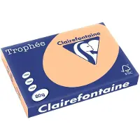 Clairefontaine 80g A3 papper | aprikos | 1996PC | 500 ark [5,2kg]