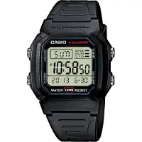 Casio W-800H-1AVDF, Vattentät, Elektronisk