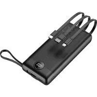 Veger Powerbank Powerbank Externt batteri (POWER BANK) VEGER C20 - 20 000mAh (Micro + Type C + Lightning 8-pin) svart W2047