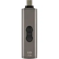 Transcend ESD330C 1 TB Extern SSD-disk USB-C (USB 3.2 Gen 2) Grå-brun TS1TESD330C