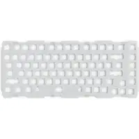 Glorious PC Gaming Race Switch Plate, Keyboard switch plate, Polykarbonat, Vit