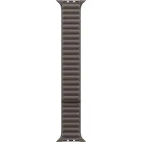 Apple - KlocKräm för smart klocka - 42mm - storlek M/L - mörkt taupe