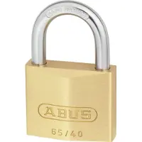 ABUS Hänglås KA403 låst 40 mm mässing 65