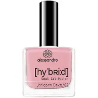 Alessandro Hybrid Nagellack 8 ml Unicorn Cake