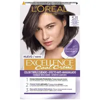 L'Oréal - Excellence Cool Tinte 511 Castano Claro Ceniza Intenso 192 Ml