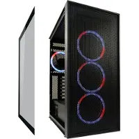 LC-Power LC-802B-ON Midi-Tower Datorchassi Svart