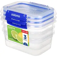 Sistema Rectangle Klip it Plus 3-pack 1 L