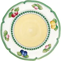 Villeroy & Boch French Garden Fleurence Flat Tallrik 26 Cm - Mattallrikar Porslin Grön