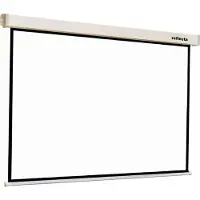 Reflecta Crystal-Line Motor lux - Projektorduk - takmontering, väggmontering - motoriserad - 98 (249 cm) - 1:1 - Matte White