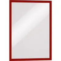 Durable DURAFRAME, A3, Röd, Stående / Liggande, 6 styck