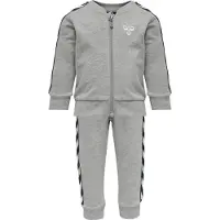 Hummel Sweatset - HMLBille - Grå - - 56 - Sweatset