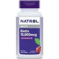 Natrol Biotin 10.000 mcg Fast Dissolve