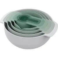 Joseph Joseph Köksset med skål och mått 9 delar, Joseph Joseph, Grön