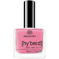 Alessandro Hybrid Nagellack 8 ml Neon Pink