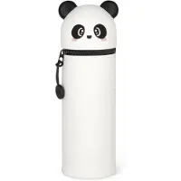 Legami Pennfodral Panda Av Silikon Med Dragkedja 18,5 cm