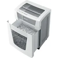 Leitz IQ Office Pro P5 Dokumentförstörare Partikelsnitt 2 x 15 mm 30 l Antal sidor (max.): 15 ark Säkerhetsklass 5 Strimlar också Häftklamrar, Gem