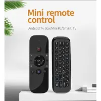 Bai Fen Bai-Digital 3C M8 Röstfjärrkontroll Air Mouse 2.4G Mini Wireless Keyboard IR-inlärning Gyro Sensing Lithium-batteri För Android TV Box X96