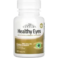 21st Century , healthy eyes, added lutein, zinc and vitamin B, 36 tablets