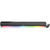 Lenco Soundbar 85cm 40W Bluetooth HDMI LED-lampor