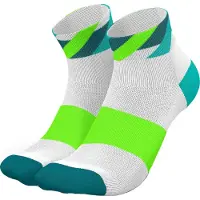 Incylence Running Loops Short White Green