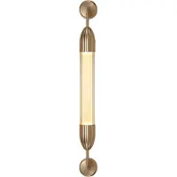 UMAGE Design vägglampa Lemon Squeeze, dimbar, Mässing / guld, Vardagsrum / matsal, Metall, Design, Vägglampa, vägglampa inomhus