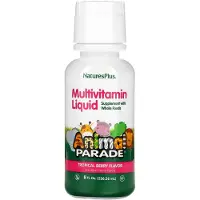 Natures Plus NaturesPlus, Djur Parad, Multivitamin Ljus, Tropisk Bär, 8 fl oz (236,56 ml)