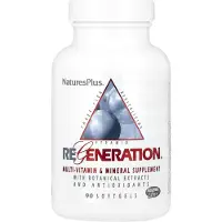 NaturesPlus Regeneration, Multivitamin- och mineraltillskott, 90 mjuka kapslar