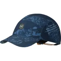 Buff - Trail running kläder - Pack Speed Cap Eukar Navy för Unisex - Storlek S/M - Blå