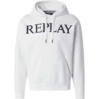 Replay Sweatshirt svart / vit