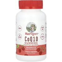 MaryRuth Organics , CoQ10-gummies, hallon, 120 mg, 60 gummies (60 mg per godis)