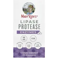 MaryRuth's , Lipas Proteas Enzym, 60 Kapslar