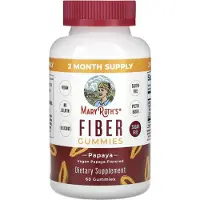 MaryRuth Organics , Fiber Gummies, Papaya, 60 Gummies