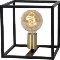 Lucide Bordslampa Ruben, Svart, Vardagsrum / matsal, Metall, Modern, Bordslampa
