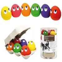 Gloria Latex Eggs Hund Leksak 24 Enheter
