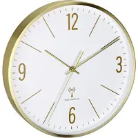 TFA-Dostmann 60.3534.53 DCF Väggklocka 30 cm x 4.5 cm x 30 cm Guld
