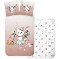 Borg Living Aristocats sängkläder - 100% bomull - Junior sängset 100x140 cm - Marie