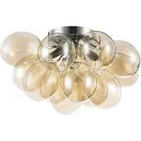 Maytoni Taklampa Balbo, dimbar, Aluminium / grå / zink, Vardagsrum / matsal, Metall, Modern, Taklampa