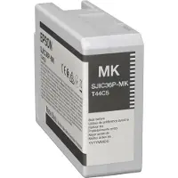 Epson SJIC36P(MK) - 80 ml - svart - original - bläckpatron - för ColorWorks CW-C6000A, CW-C6000P, CW-C6500A, CW-C6500P