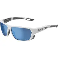 Bolle - Solglasögon - Airfin White Matte Grey - Volt+ Offshore Polarized för UnisexNylon - Vit