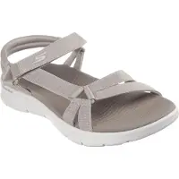 SKECHERS Platta sandaler GO WALK FLEX SANDAL - SUBLIME kvinnor - Beige - 40