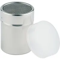 Multi Saltkarl rund Ø5.5xH7.5cm 0.15 l rostfritt stål PP-lock (st)